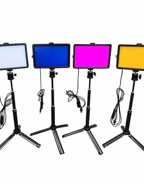 Load image into Gallery viewer, 6/8 Inch Video Led Light Photography Selfie Dimmable Video Fill Light for Photo Studio Live Stream Fill Lamp No Tripod Stand
