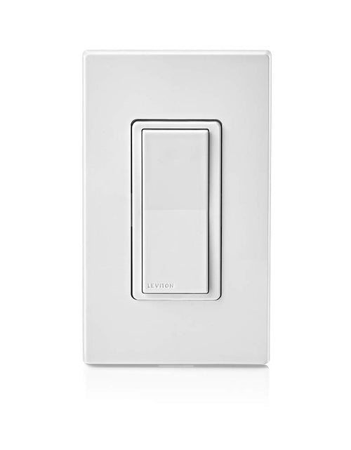 Load image into Gallery viewer, Decora Smart Switch, Wi-Fi 2Nd Gen, Neutral Wire Required, Works with Matter, My , Alexa, Google Assistant, Apple Home/Siri &amp; Wired or Wire-Free 3-Way, D215S-2RW, White
