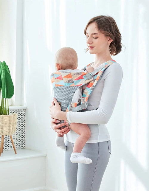 Load image into Gallery viewer, Baby Carrier, 4-In-1 Leaf Baby Carrier, Front and Back Baby Sling with Adjustable Holder
