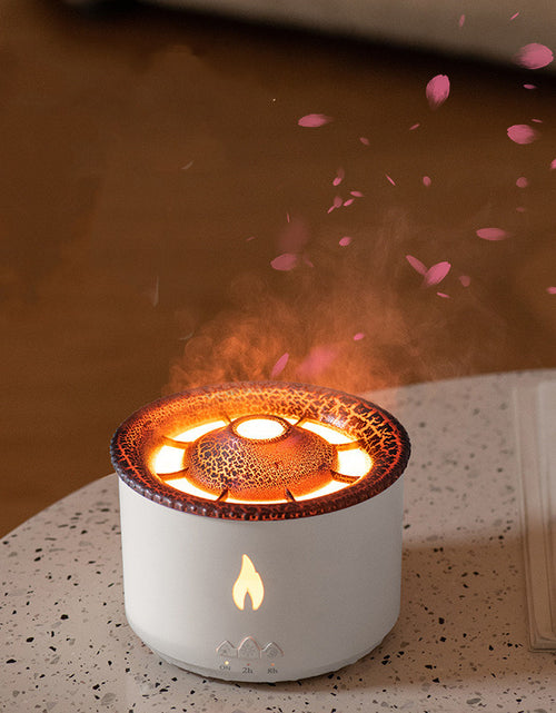 Load image into Gallery viewer, New Two-Color Spray Ring Volcano Humidifier
