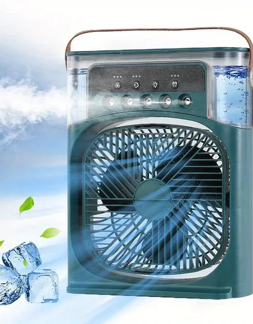 Load image into Gallery viewer, Portable Air Conditioner Fan, Household Small Air Cooler, Humidifier, Hydrocooling Fan, Air Adjustment for Office, 3 Speed
