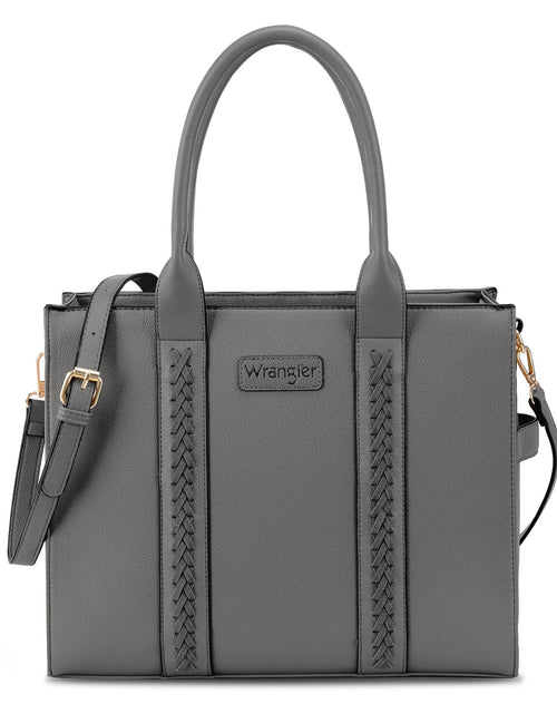 Load image into Gallery viewer, Wrangler Tote Bag for Women Shoulder Purse Handbag with Zipper Crossbody Bag
