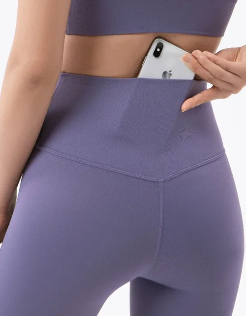 Load image into Gallery viewer, Yoga Leggings for Fitness Legging Sport Femme Back Pocket Pants Female Buttery Soft High Waist Leggins Push up Gym Tights Women
