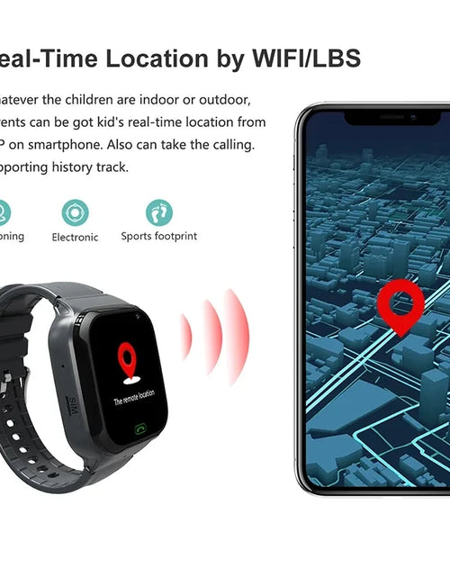 Load image into Gallery viewer, 2023 for Xiaomi 4G Children&#39;S Smart Watch GPS Track Video Call Camera SOS Waterproof Display Location LBS Tracker Smart Watch
