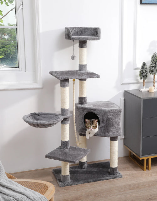 Load image into Gallery viewer, Domestic Delivery Multi-Level Cat Tree Tower Climb Furniture Scratching Post for Indoor House Pet Supplies Kitten Toy Cozy Condo
