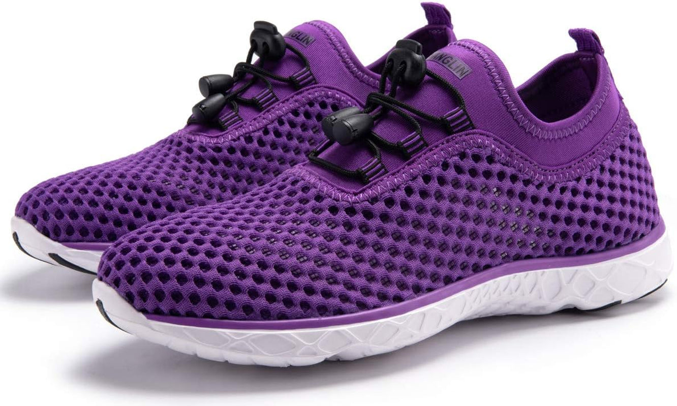 Women'S Quick Drying Aqua Water Shoes Casual Walking Shoes