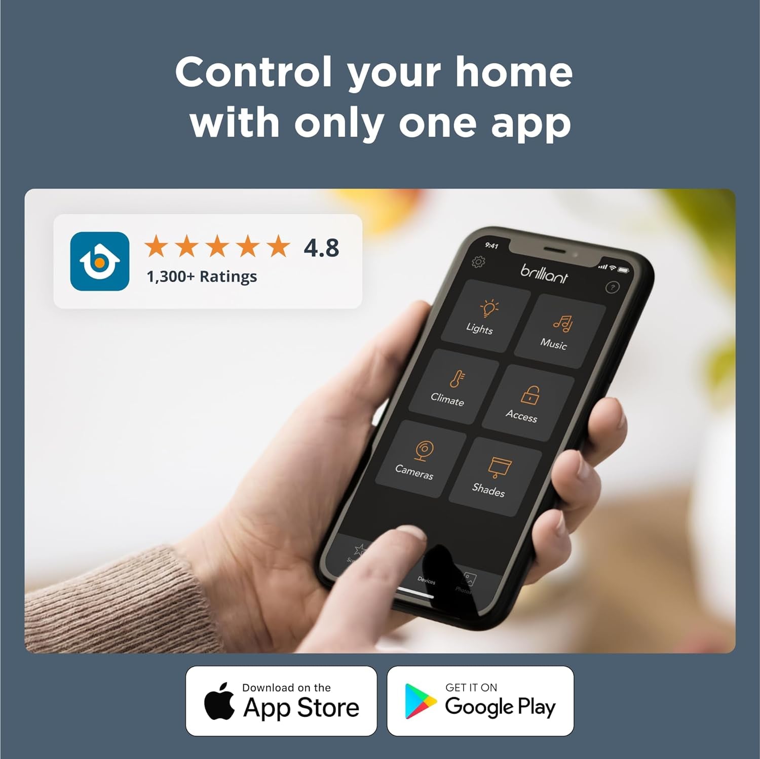 Smart Home Control (2-Switch Panel) — Alexa Built-In & Compatible with Ring, Sonos, Hue, Google Nest, Wemo, Smartthings, Apple Homekit — In-Wall Touchscreen Control for Lights, Music, & More