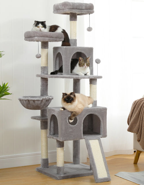 Load image into Gallery viewer, Domestic Delivery Multi-Level Cat Tree Tower Climb Furniture Scratching Post for Indoor House Pet Supplies Kitten Toy Cozy Condo
