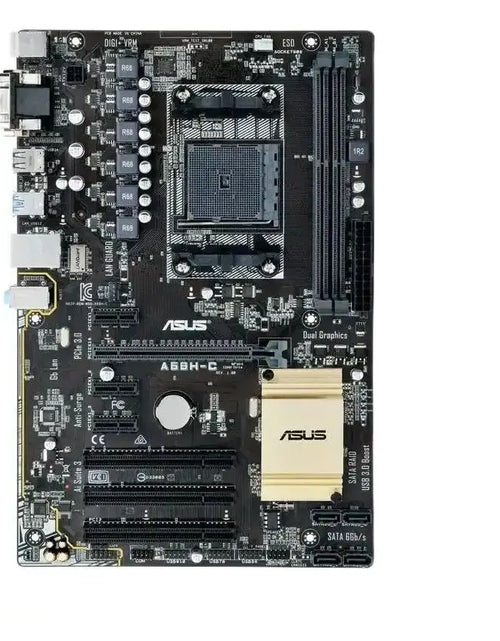 Load image into Gallery viewer, ASUA A68H-C Socket FM2+ Motherboard FM2+ DDR3 Motherboard 32GB AMD A68H PCI-E 3.0 SATA III USB3.0 ATX for AMD A10-6700T Cpus
