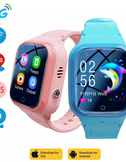 Load image into Gallery viewer, 2023 for Xiaomi 4G Children&#39;S Smart Watch GPS Track Video Call Camera SOS Waterproof Display Location LBS Tracker Smart Watch
