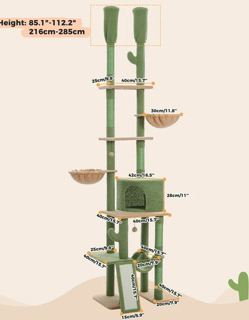 Load image into Gallery viewer, Domestic Delivery Multi-Level Cat Tree Tower Climb Furniture Scratching Post for Indoor House Pet Supplies Kitten Toy Cozy Condo
