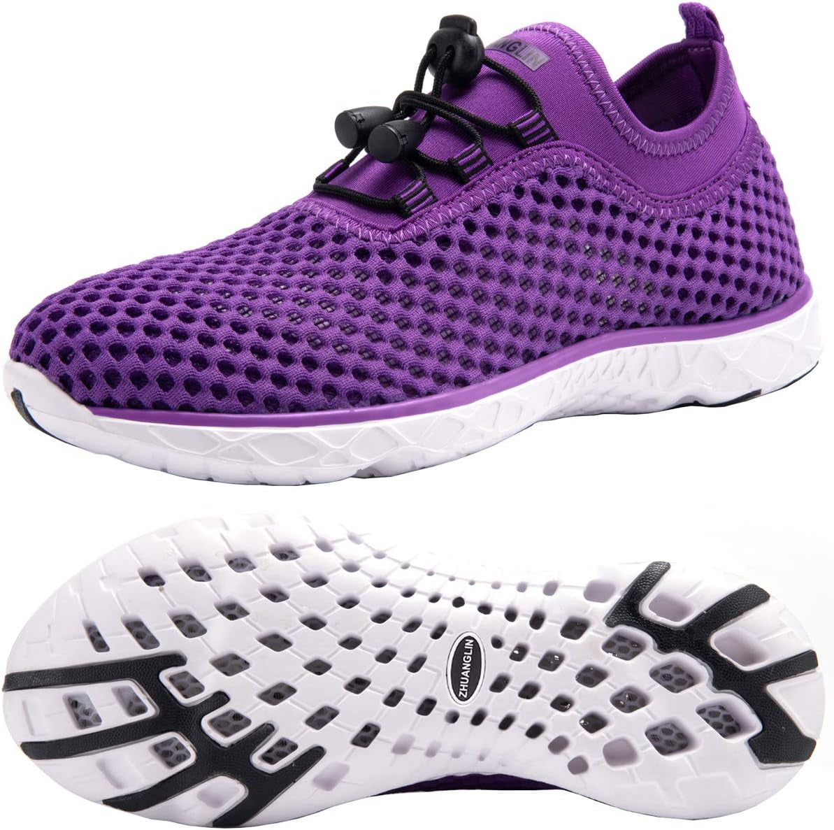 Women'S Quick Drying Aqua Water Shoes Casual Walking Shoes