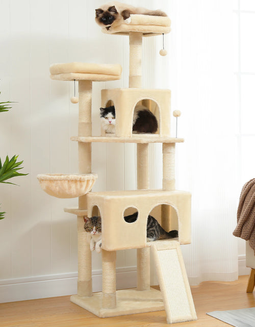 Load image into Gallery viewer, Domestic Delivery Multi-Level Cat Tree Tower Climb Furniture Scratching Post for Indoor House Pet Supplies Kitten Toy Cozy Condo
